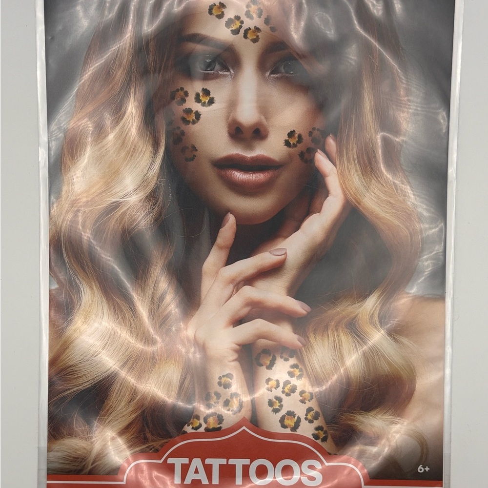 Leopard Print Temporary Tattoos